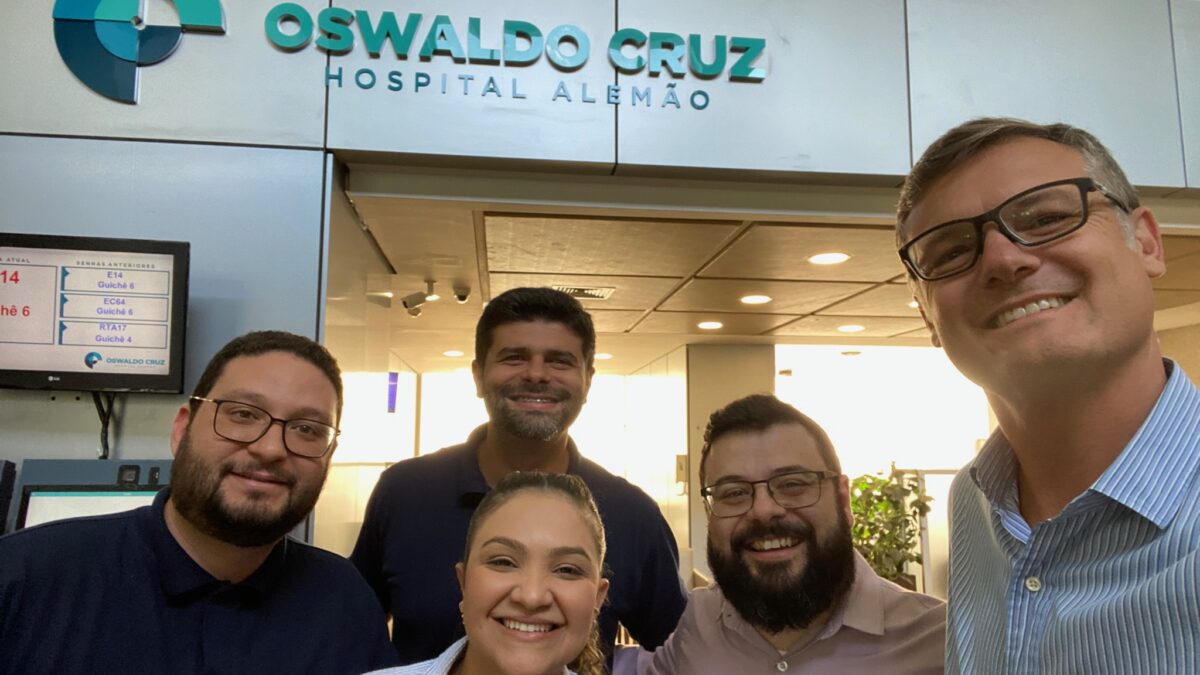 Visita ao Hospital Alemão Oswaldo Cruz 